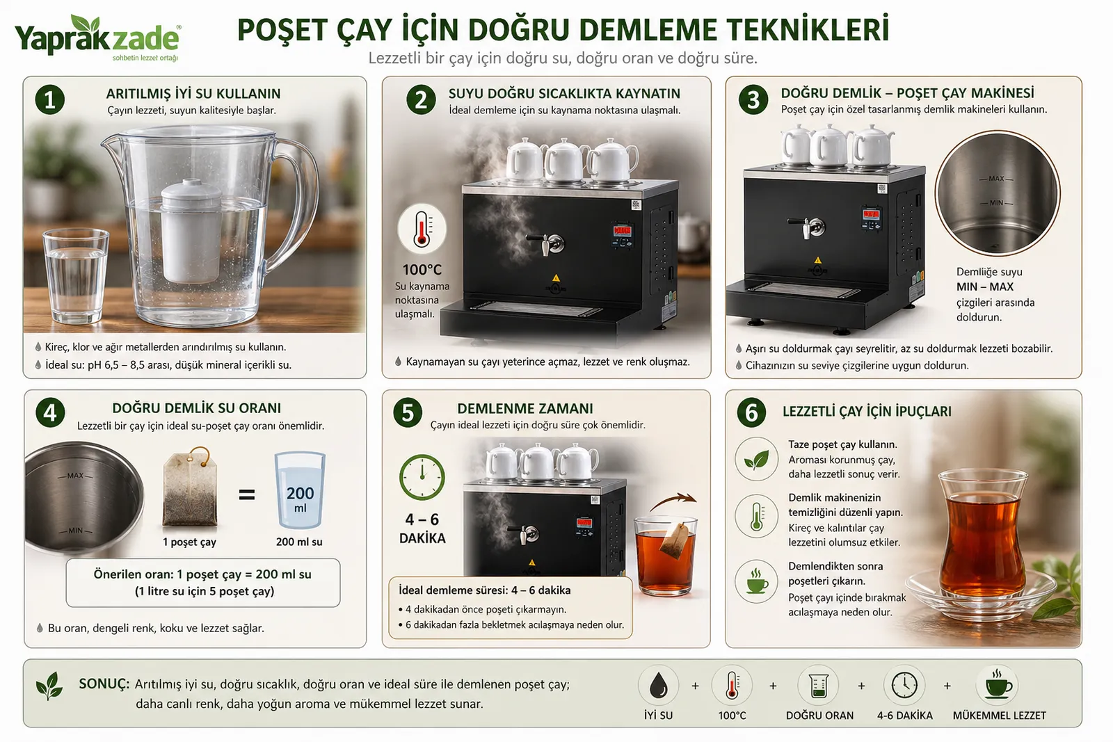 Poşet Çay Demleme Teknikleri