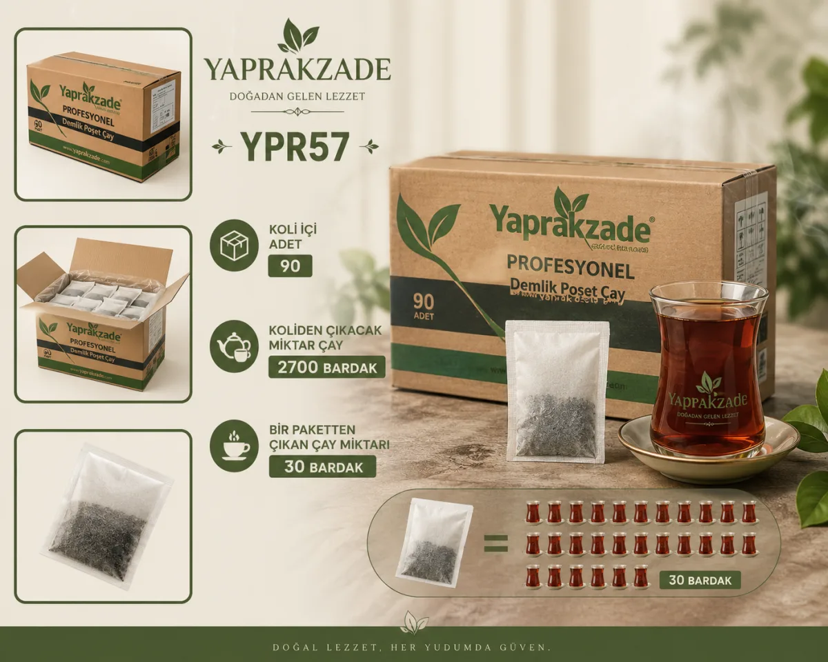 Yaprakzade 1 Elek Demlik Siyah Çay 57g